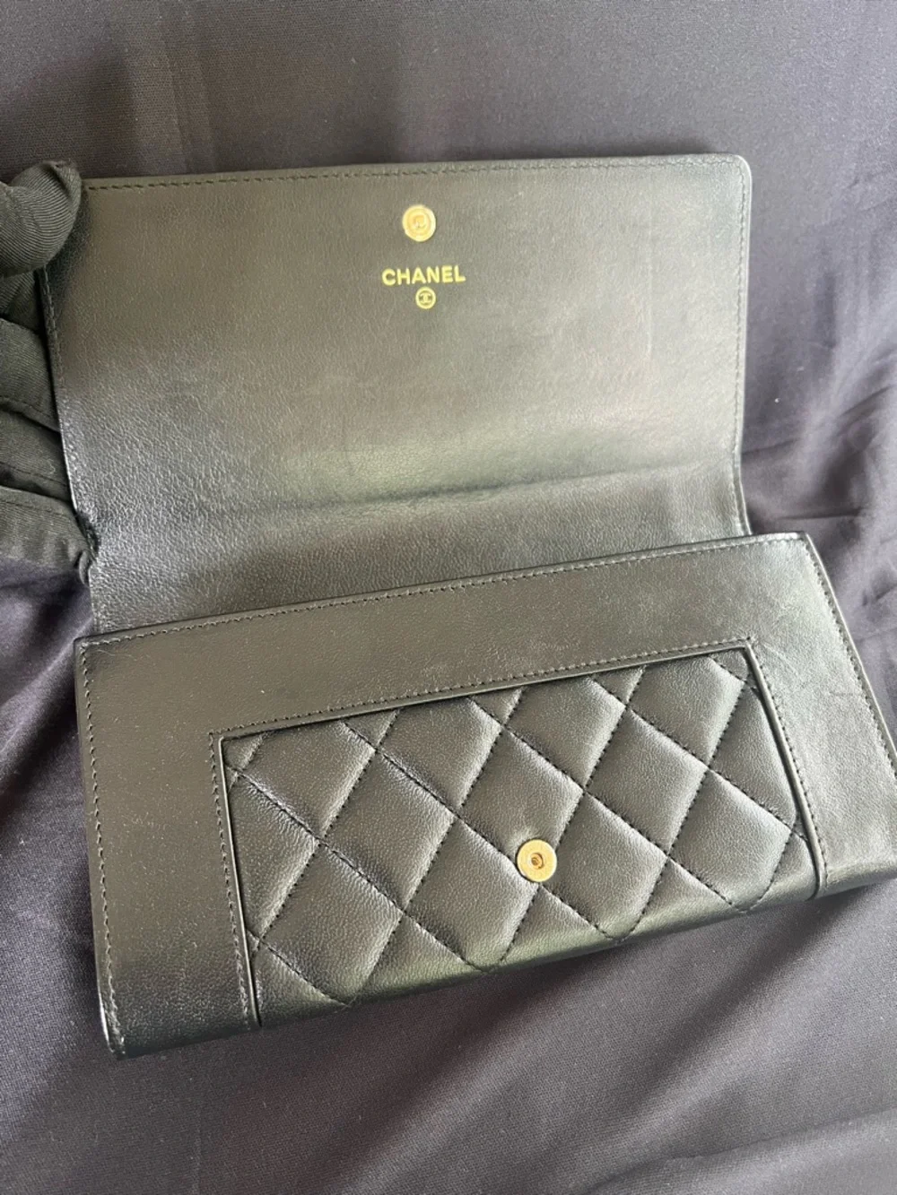 CHANEL MADEMOISELLE LARGE FLAP WALLET - Picture 12 of 15